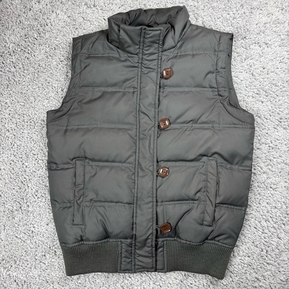Fossil Vest Womens Medium Classic Down Outerwear Layering Casual Modest Down - Picture 1 of 4